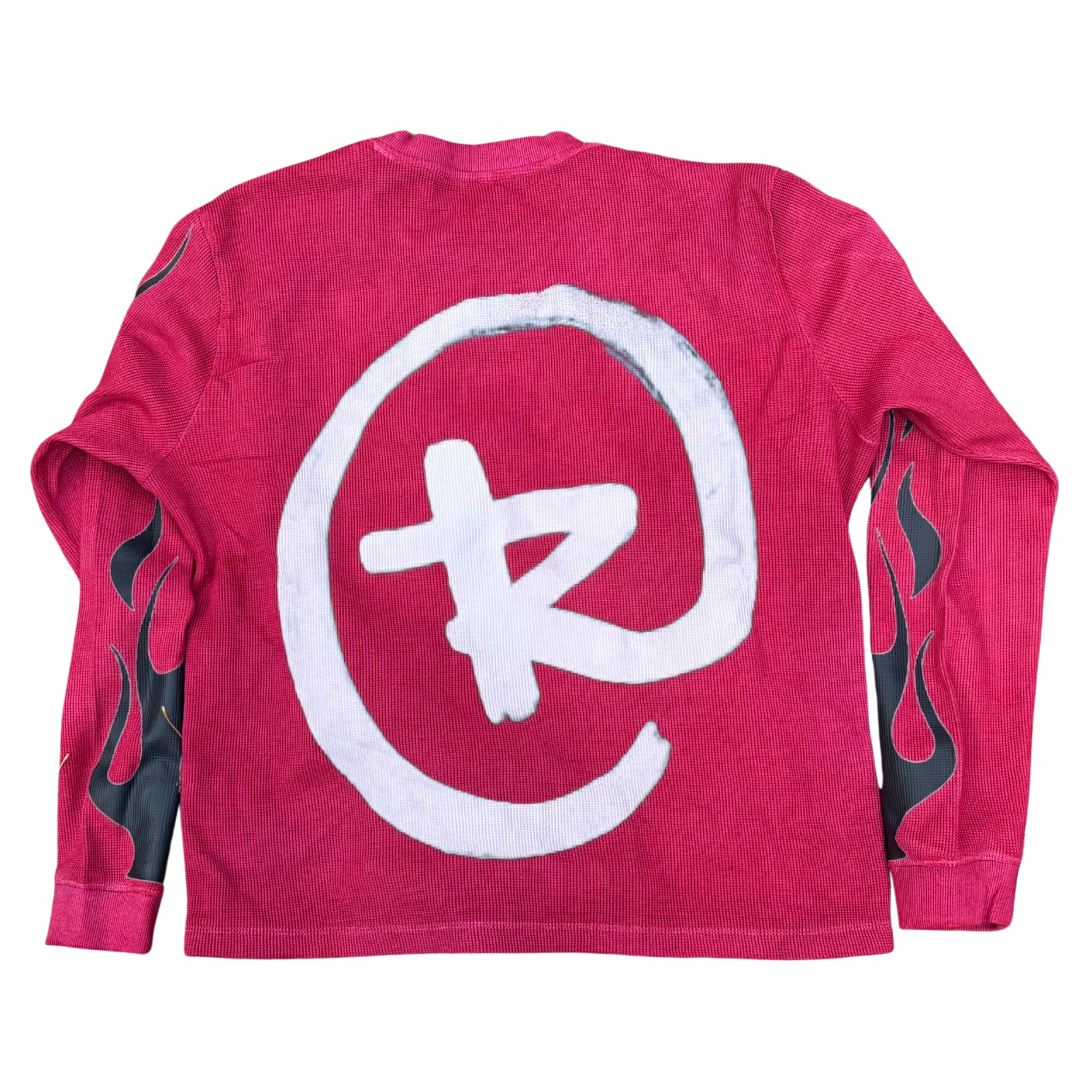 Omerta Flame Waffle Knit Thermal